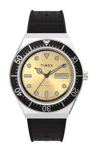 Timex M79 Automatic 40mm Men's Watch with Synthetic Rubber Strap