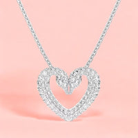 Swarovski Una Necklace With Pendant Heart