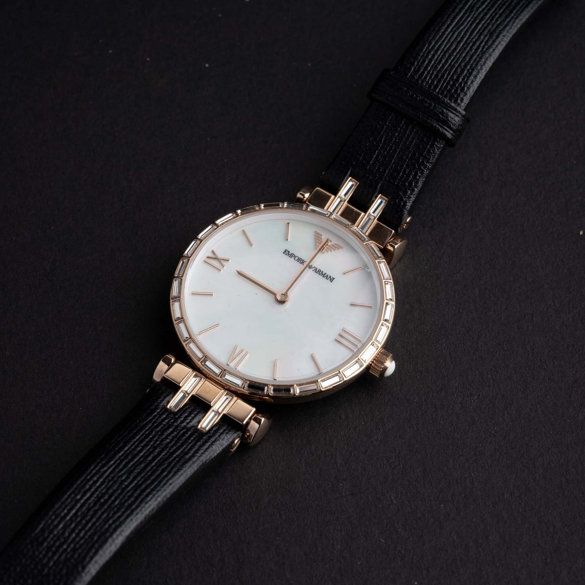 Emporio Armani Analog Rose Gold Case