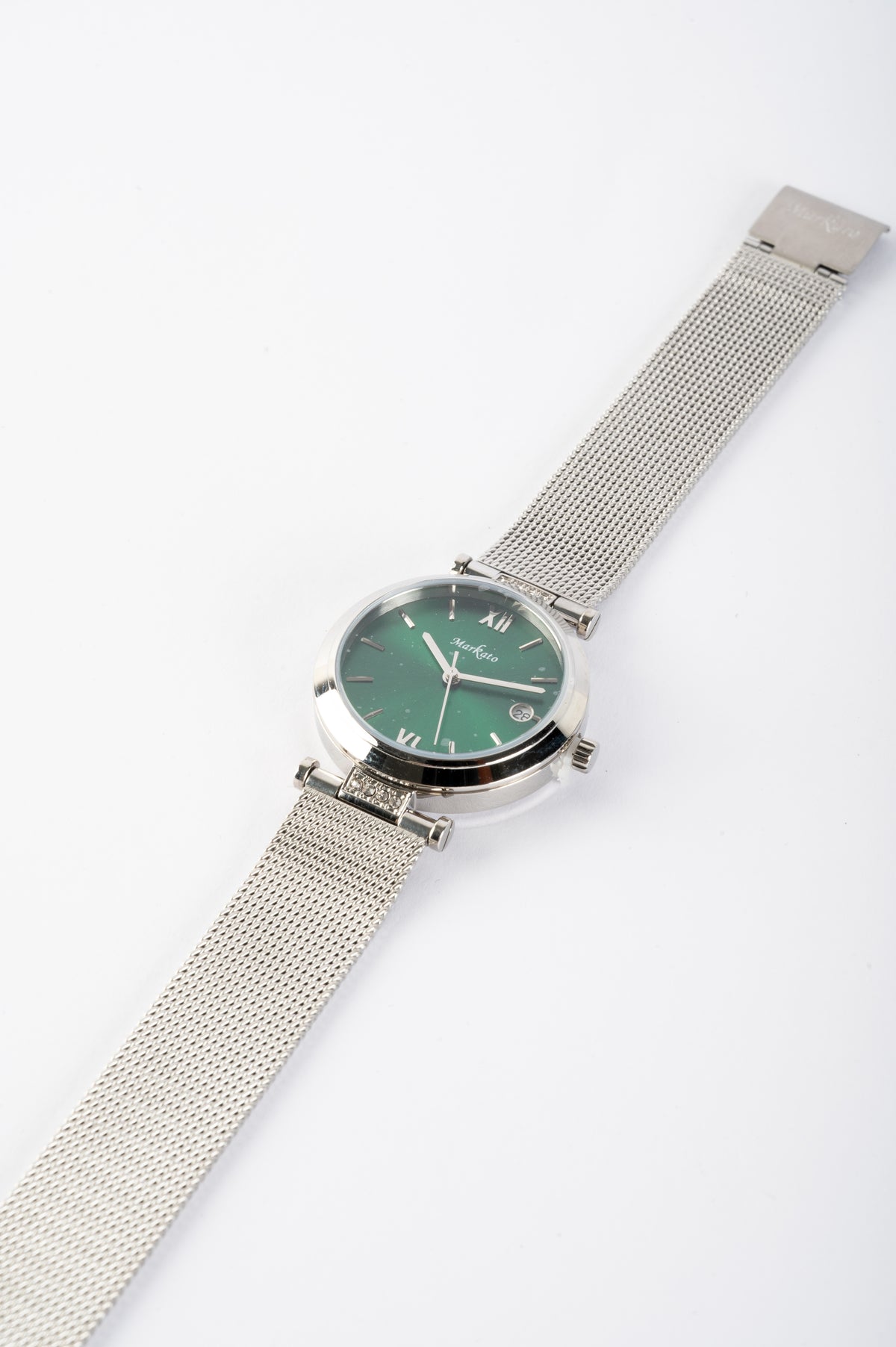 MARKATO Women Watch with Green Dial