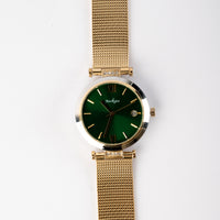 MARKATO Women Watch with Green Dial