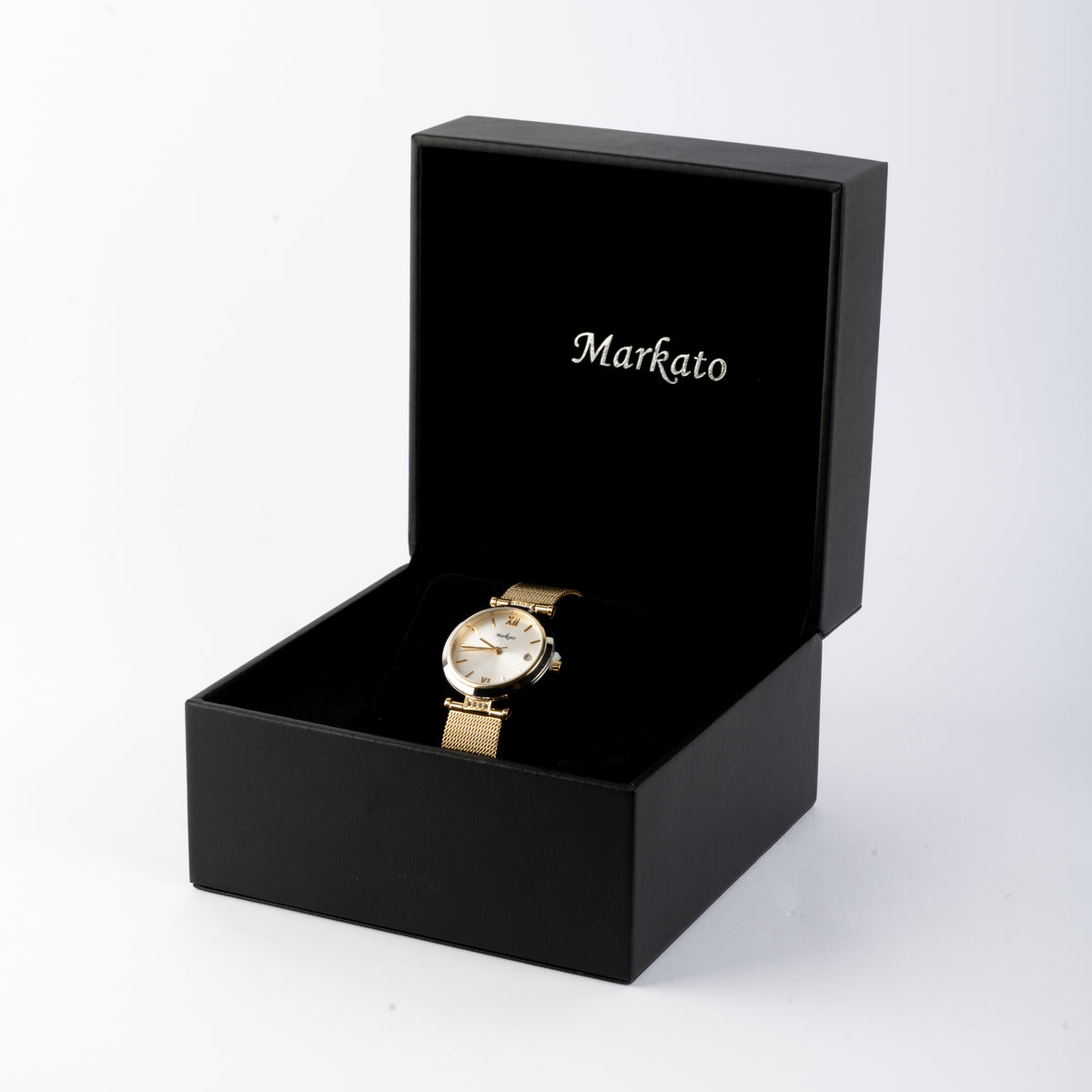 MARKATO Women Watch with White Dial