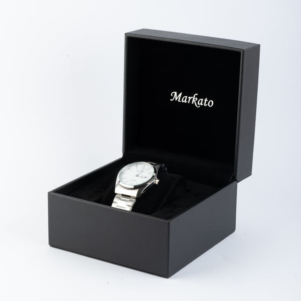 MARKATO watch for Men - White Dial