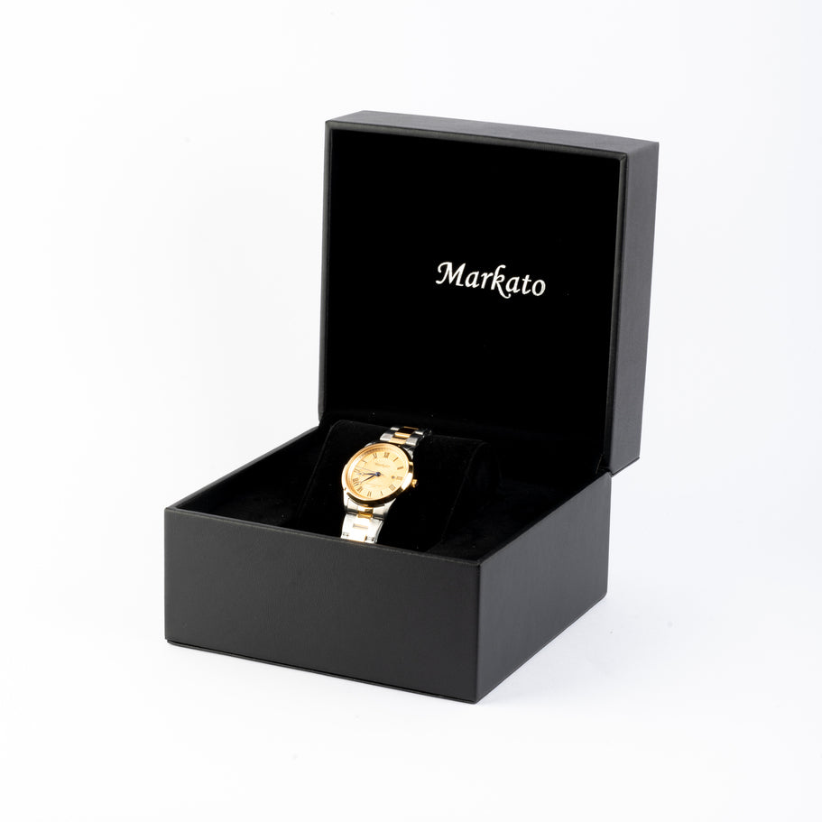 Elegance women Watch by MARKAT - Rose Gold Dial