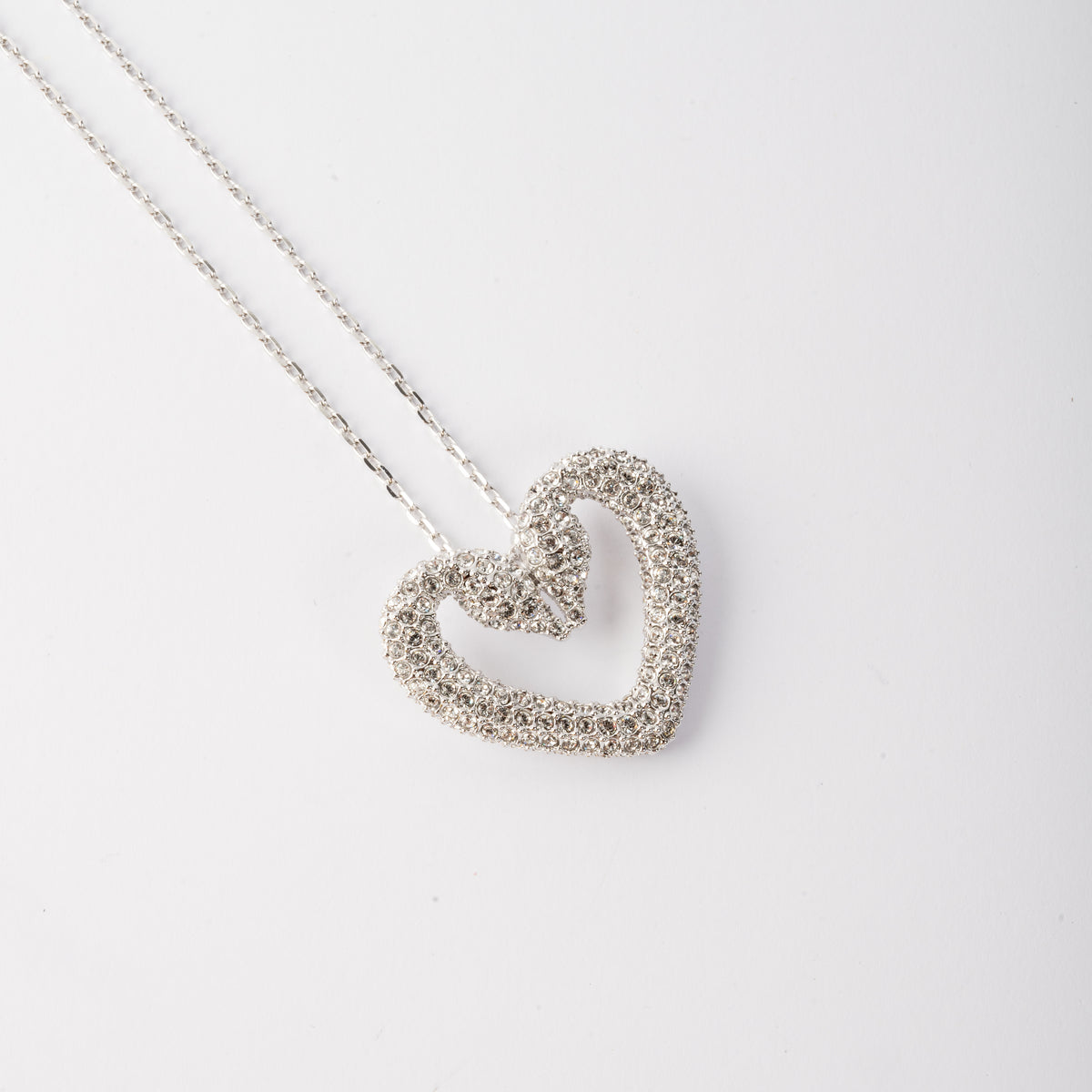 Swarovski Una Necklace With Pendant Heart