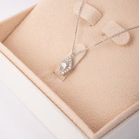 Timeless Radiance Lozenge Shape Diamond Necklace