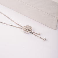 Blossom Elegance Diamond Gold Necklace