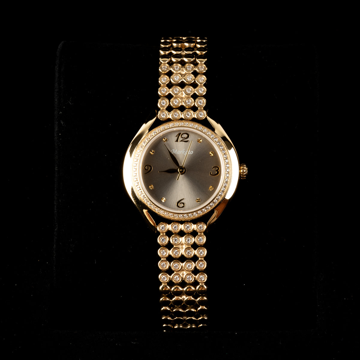 Elegance women Watch by MARKAT - Golden Color