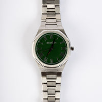 Elegance MARKATO watch for Men - Rounded Green Dial