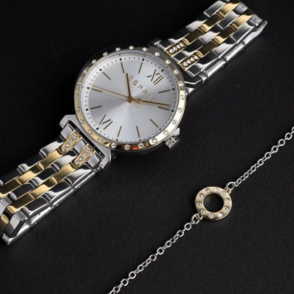 Silver & Gold Color ESPRIT Women Watch