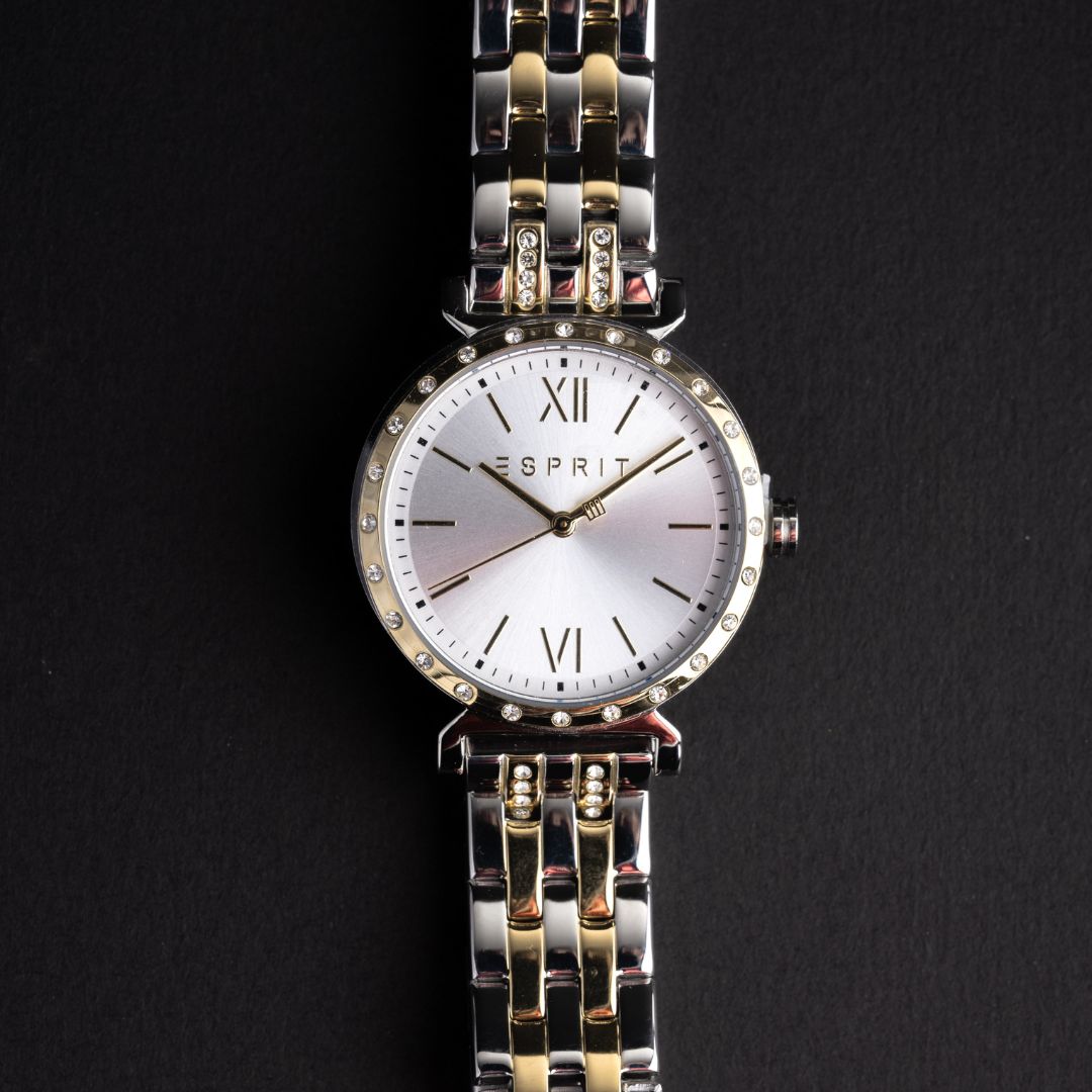 Silver & Gold Color ESPRIT Women Watch