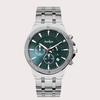 Luxury MARKATO watch for Men - Green Dial