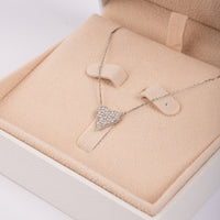 Heart Shape Diamond Necklace