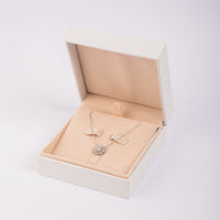 Diamond Necklace - Flower Shape