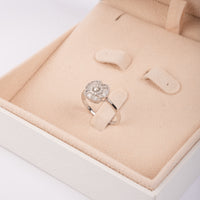 Blooming Beauty White Gold Diamond Ring