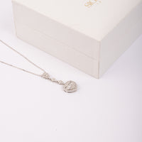 Timeless Love Diamond White Gold Necklace