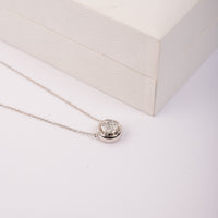 Timeless Round Brilliance Diamond Necklace