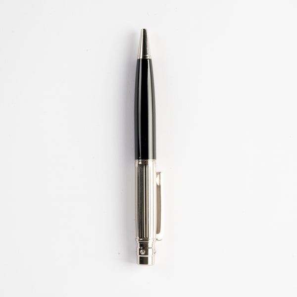 J.B.R. Silver & Black Elegant Pen