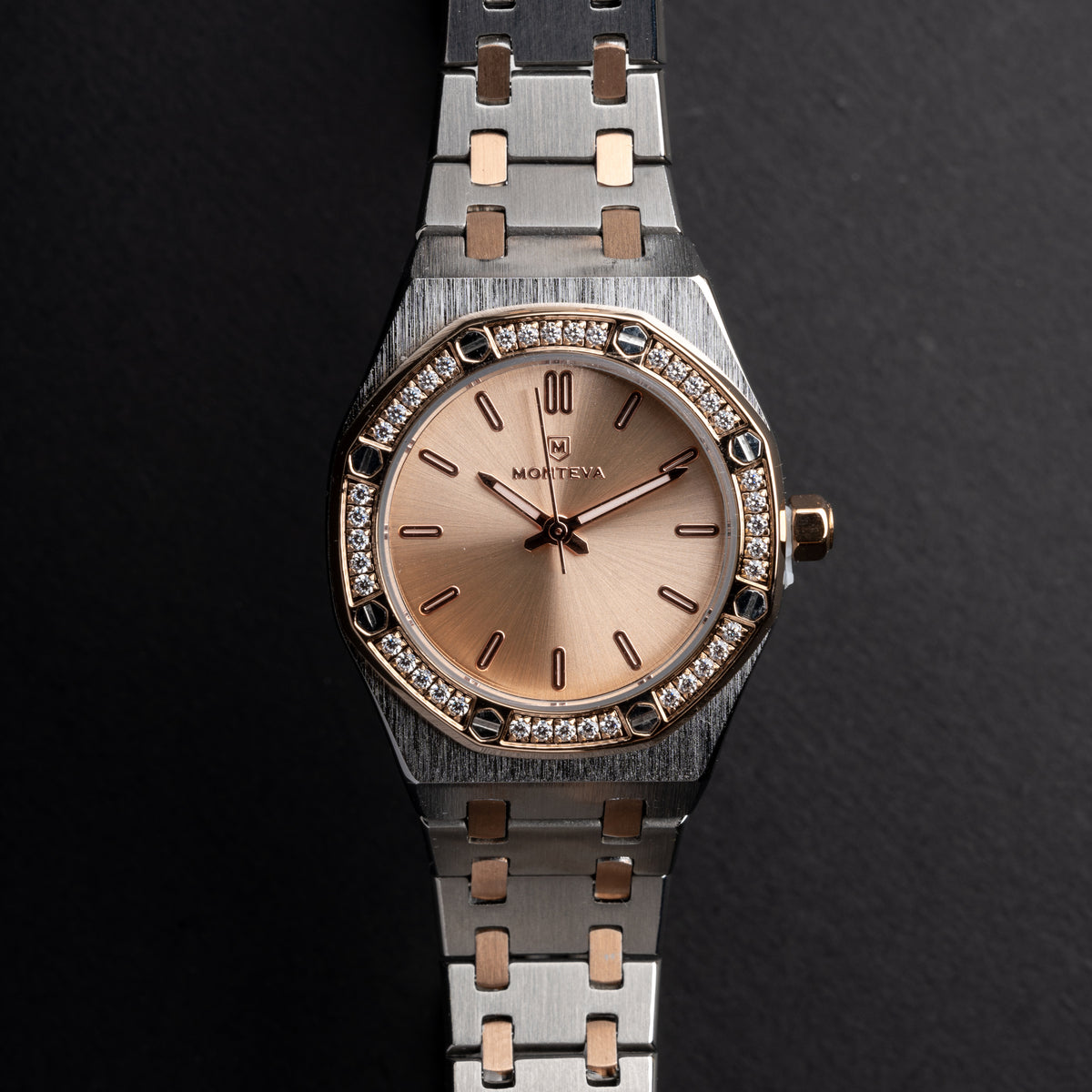 Rose Gold Monteva Women Watch