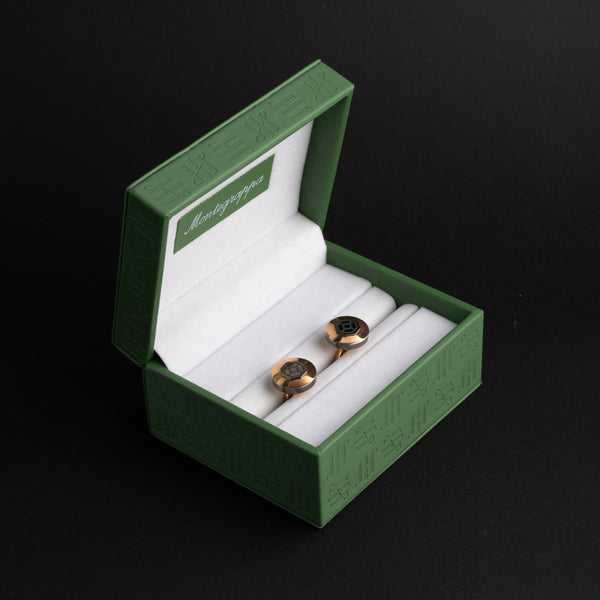 Montegrappa Golden & Silver Color Cufflinks