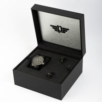 Men Set : Watch & Cufflinks by Police