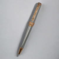 Ferre Milano Silver & gold color Men pen