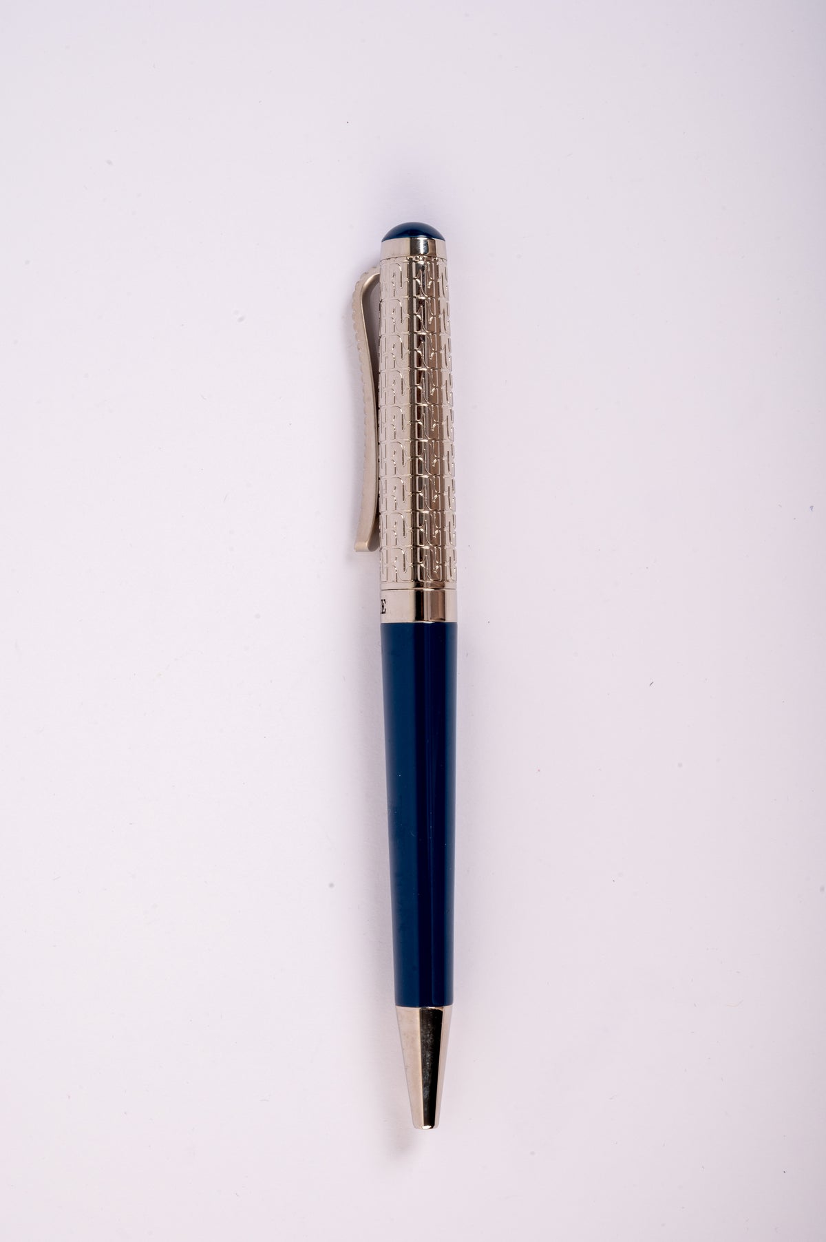 Ferre Milano Silver & Blue Men Pen