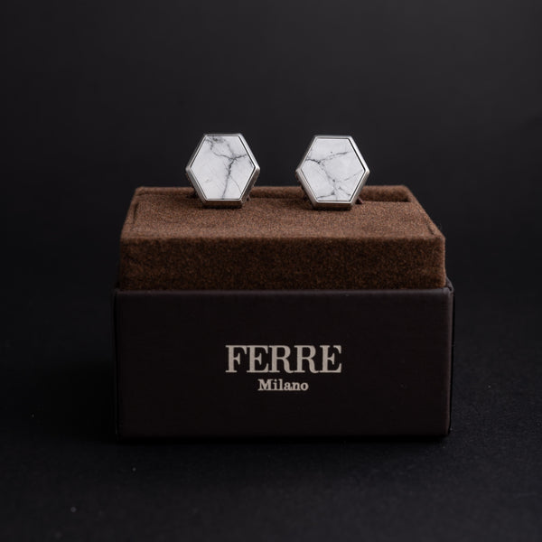 Ferre Milano White color Cufflink