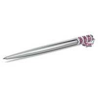 Swarovski Ballpoint Pen Star, Pink, Chrome Plated