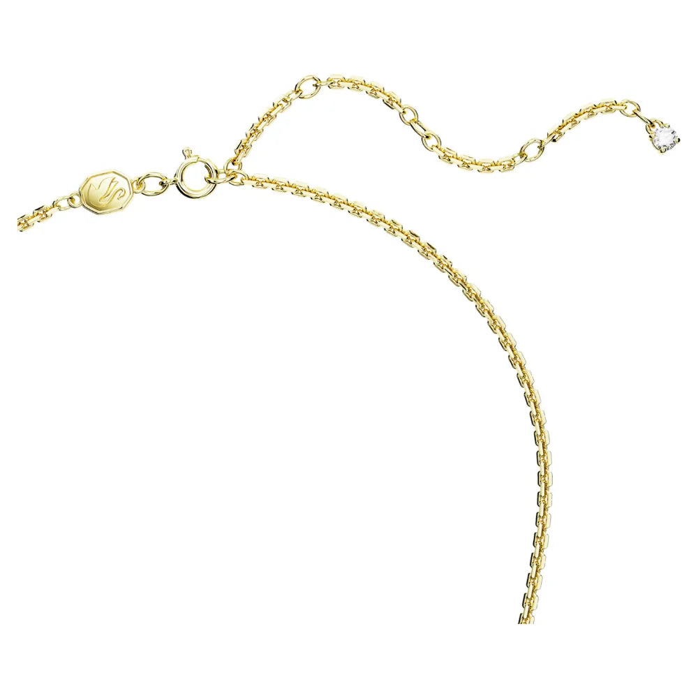 Swarovski Volta Love Necklace White, Gold-Tone