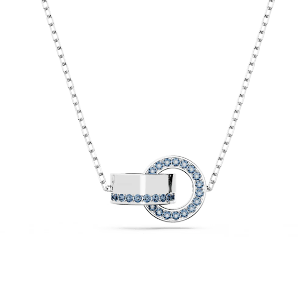 Swarovski Hollow Necklace Interlocking Loop