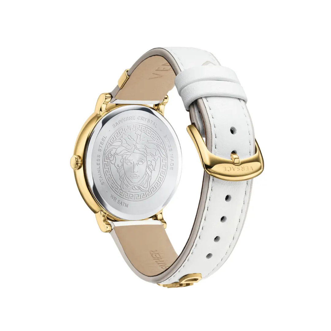 Versace Unified Manifesto Leather Watch